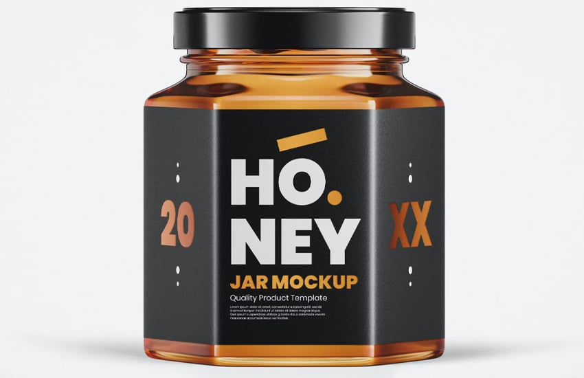 food packaging and design: bold typography. Example 1