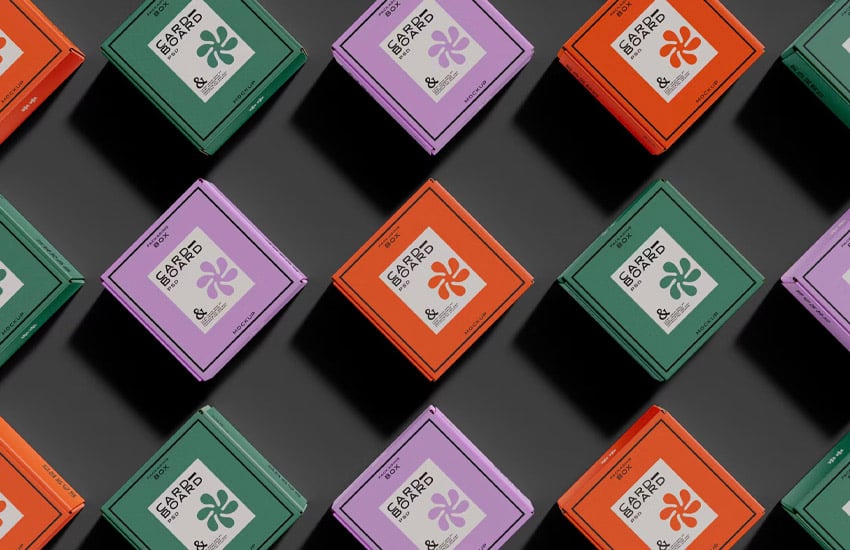 food packaging and design: color. Example 6